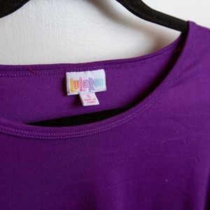 LULAROE Irma Top High-Low Tunic T Shirt Tee